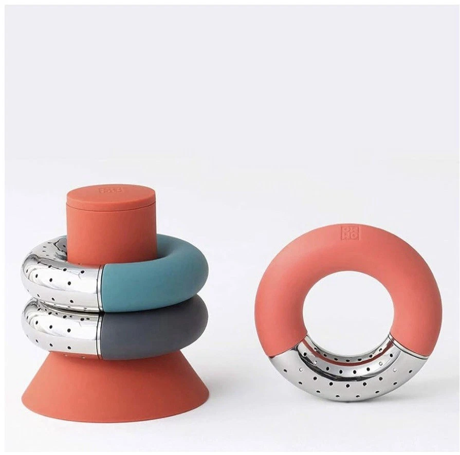 OMMO Torus Tea Infuser and Tea Leaf Holder Set Rare
Opens in a new window or tab