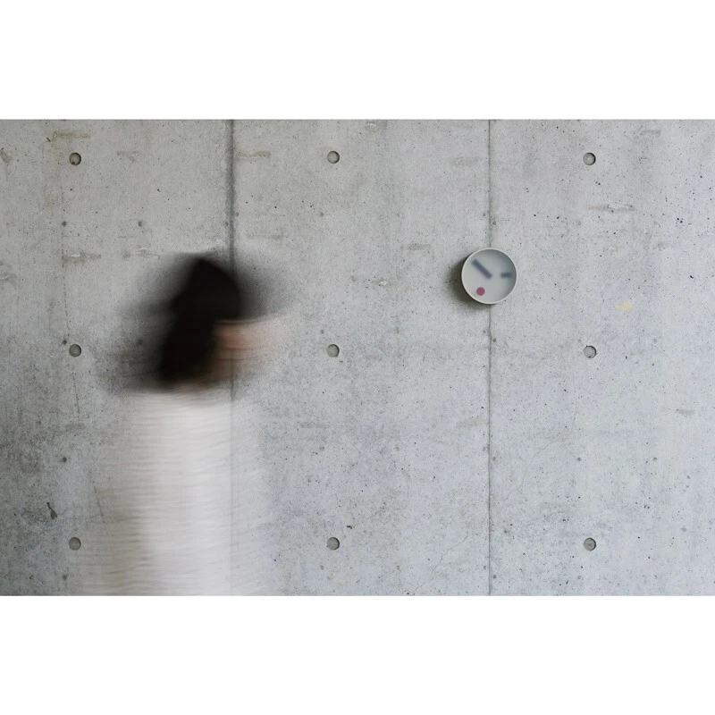 Lemnos Wall Clock kehai Analog concrete KM22-01 130 x Depth 55mm NEW CBP - Image 2 of 4