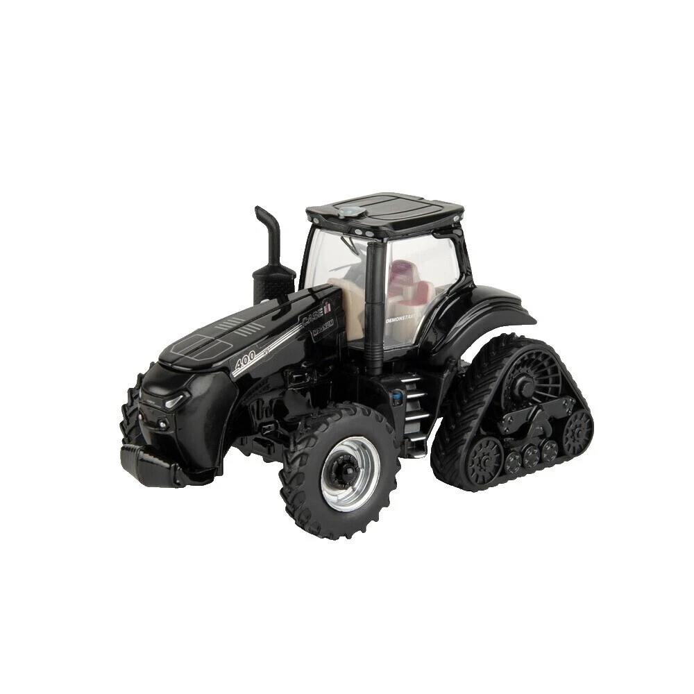 Tractor escala 1:64 Negro vehículos de granja Diecast contemporáneos de fabricación