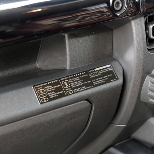 APIO Aluminum Shift Pattern Plate for AT JB74 JB64 Jimny Sierra 2018-ON Japan - Bild 1 von 3