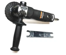 Ironton 5 Inch 90 PSI 10,000 RPM Angle Air Grinder With Disc Backing 47912 USED