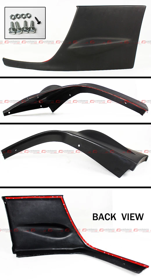 PARA SUBARU IMPREZA WRX STI GD 2004-2005 PARACHOQUES DELANTERO LABIO LATERAL + CUBIERTAS ANTINIEBLA Foto 3 de 4