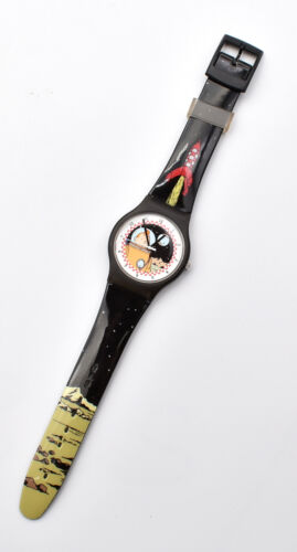Tintin Lune Watch Collection 96's Hergé Moulinsart Citime Tintin Watch - Picture 2 of 10