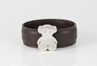 Pulsera Tous en Plata 925 y cuero Sweet Dolls