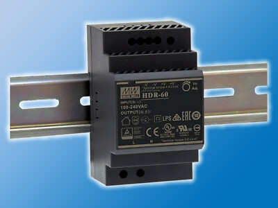 Mean Well DIN Hutschienennetzteil HDR-60-24 | 24VDC | 2,5A | 60W