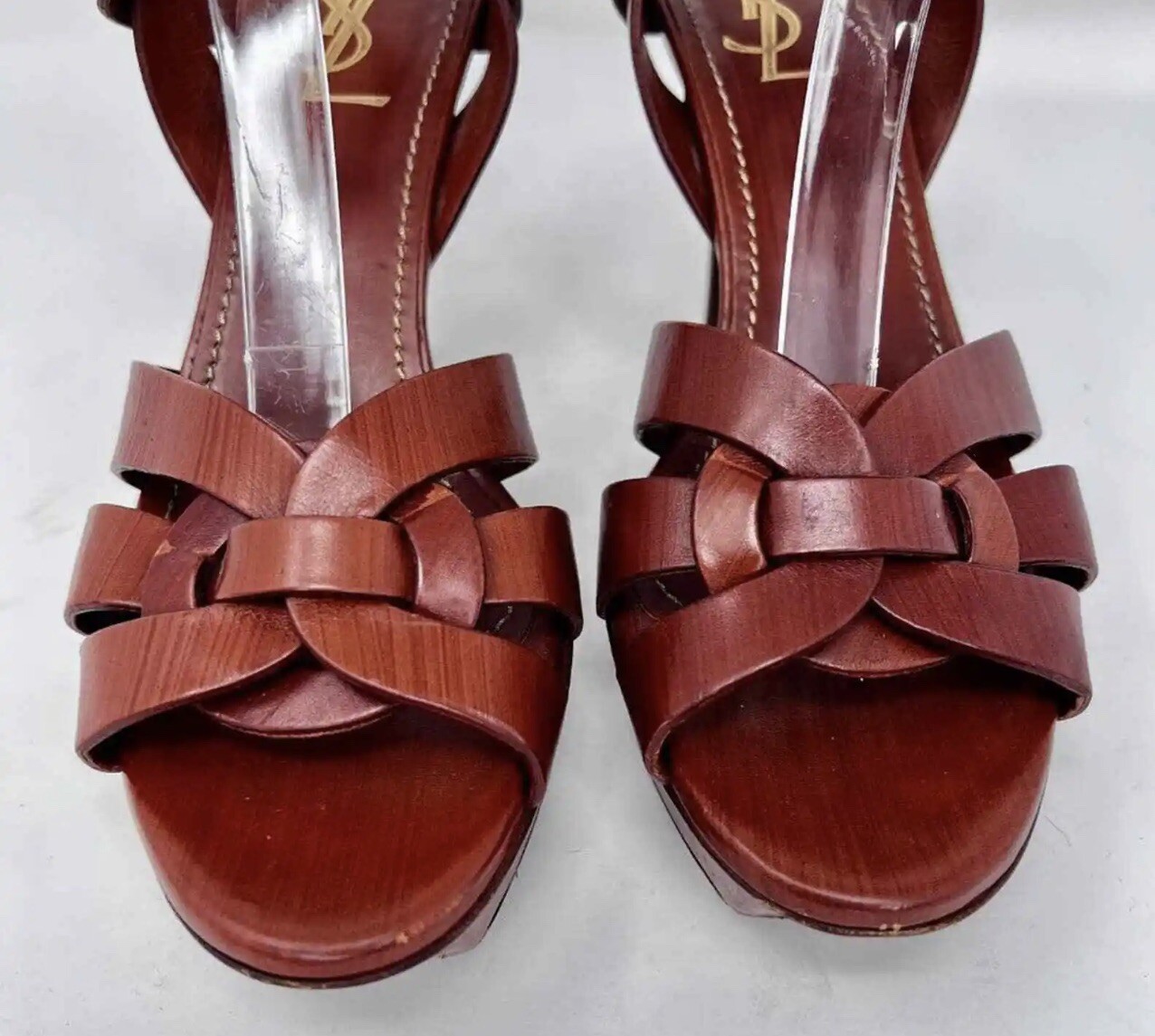 YSL Saint Laurent Sandalo plateau tributo SIze 38 5