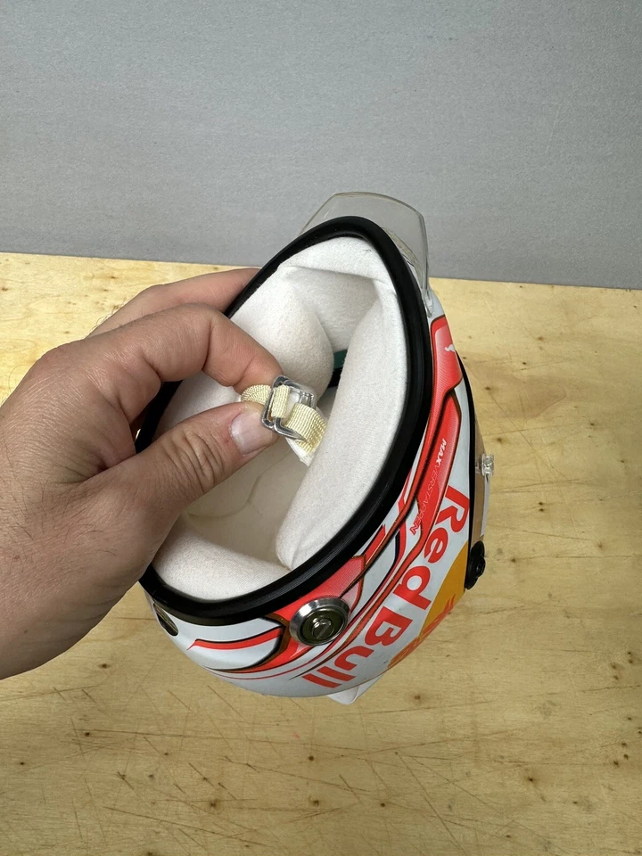 casco helmet 1/2 Max Verstappen Red Bull 2020 - Immagine 4 di 4