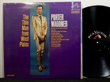 PORTER WAGONER The Thin Man From The Plains LP RCA LSP-3389 MONO PROMO 1965 