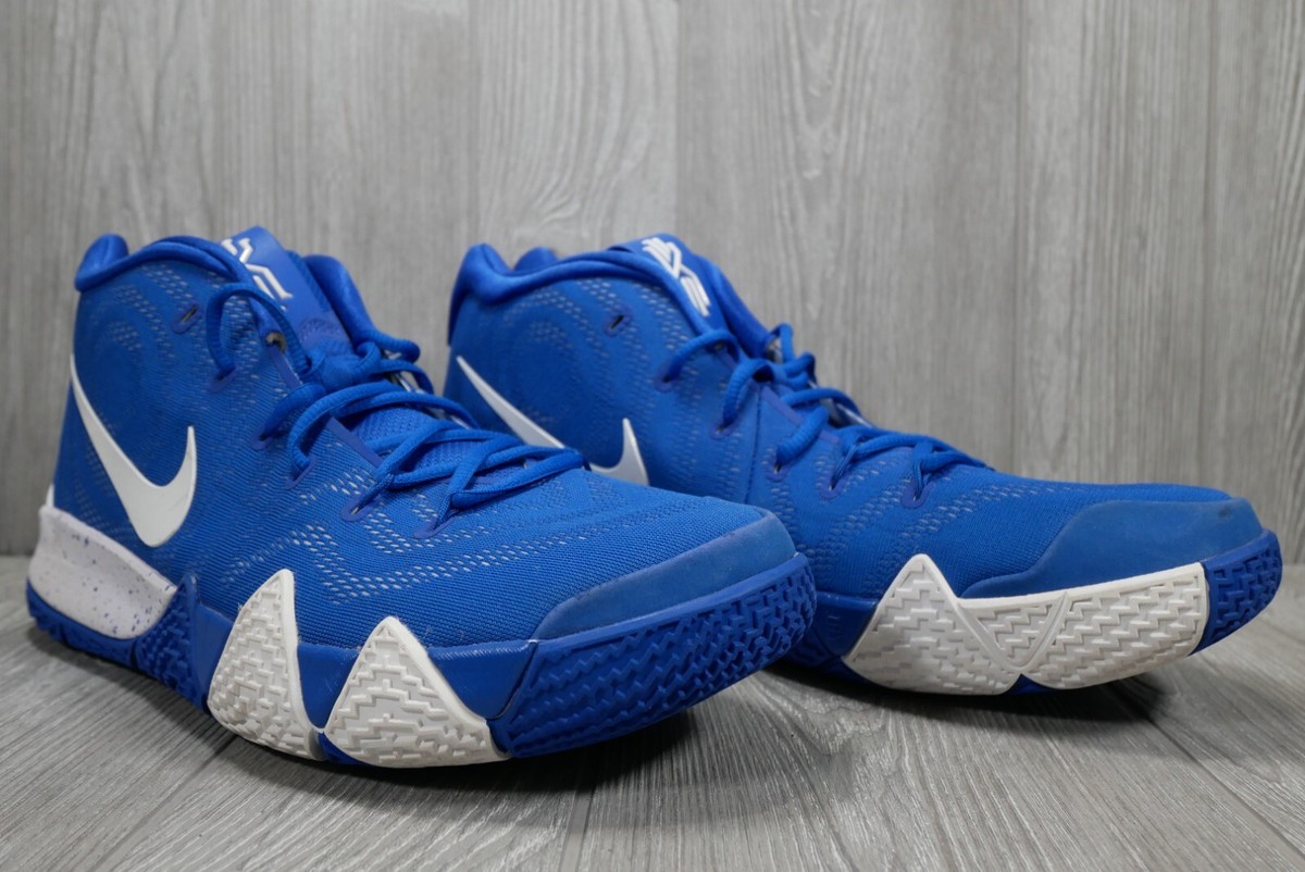 9.5/10 Excellent Cond) Nike Kyrie 4 Tb Blue Basketball