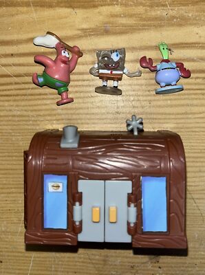 SpongeBob Schwammkopf Mini Micro Krusty Krab Patrick Krabs Figur Spielzeug Simba