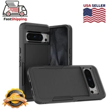 For Google Pixel 8 Pro TPU + PC AMZER Shockproof Rugged PC Phone Case Cover