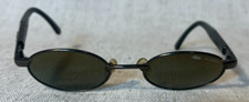 Vintage BOLLE RHODIA 2.0 SUNGLASSES Glasses Sunnies Black Lenses Italy