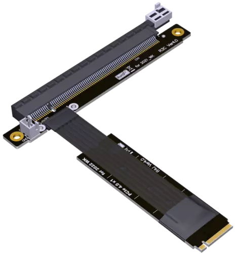 Pcie X16 4.0 Extension Cable M.2 NVMe To Pcie X16 4.0 NVME M KEY Extension Cable