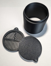 ZWO Seestar S50 Bahtinov Focus Mask, Dew Light Block  Dust Cover Cap Combo