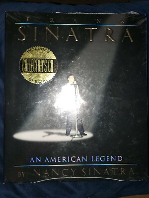 New Nancy Sinatra ''Frank Sinatra, An American Legend'' hardcover factory sealed.