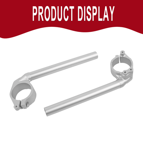50mm Clip On Handle Bar Handlebar For Yamaha YZF R1 YZF-R1 YZFR1 2004-2008 2005 - Picture 4 of 9