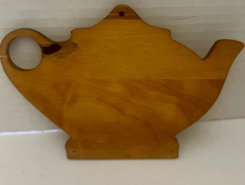 VTG 1950s Teapot Shaped Wall Thermometer/Key Hanger Kitschy Boho - Picture 4 of 10
