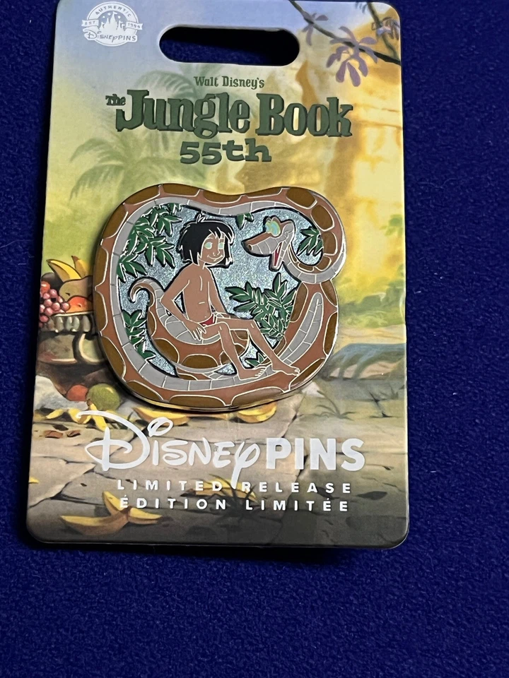 2022 Disney Park Jungle Book 55th Anniversary Limited Release Pin NEW Foto 2 de 4