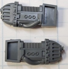 40k Astra Militarum Bits LRM Leman Russ Side Sponson Plasma Cannon x2 Set
