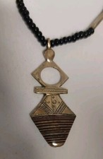 Altes Tuareg Kreuz Iferouaw Vintage  Croix  an Halskette/Collier 