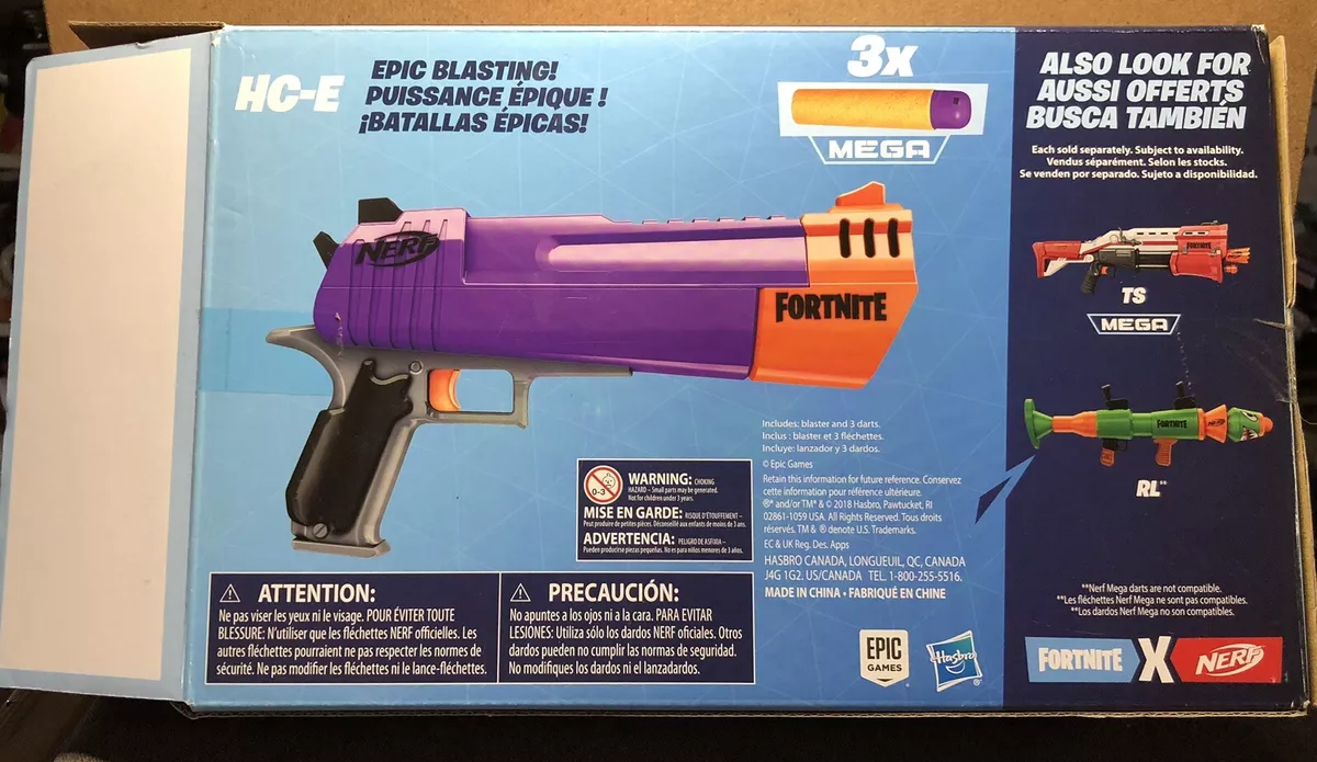 Nerf Fortnite HC-E Mega Dart Blaster