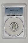 1943 S 1C Lincoln Steel Wheat Cent PCGS AU 58 New Holder
