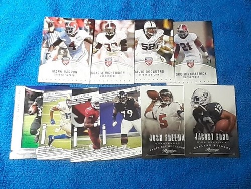 50 Card NFL Card Lot RC's, Draft Stars Topps, Donruss, Panini - Picture 7 of 9