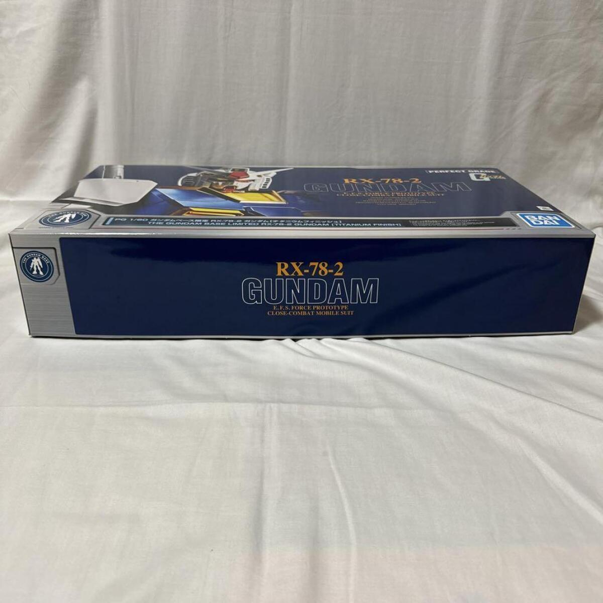 PG 1/60 Gundam Base Limited RX-78-2 Gundam Titanium Finish PG 1/60 Gundam Base Limited RX-78-2 Gundam Titanium Finish