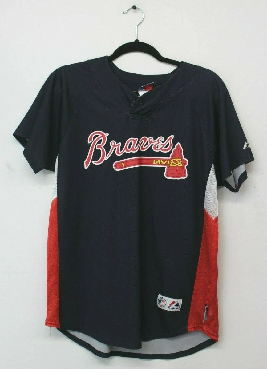 Navy hotsell braves jersey