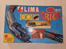 Treno meccanico a orologeria vintage Lima Crick TESTATO FUNZIONANTE