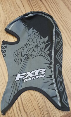 FXR Racing Face Mask Helmet Liner Snowmobile Motorcycle Youth Sz S Balaclava 