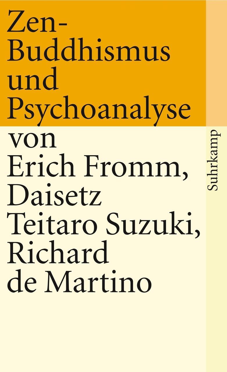 Thumbnail - Erich Fromm / Zen-buddhismus Und Psychoanalyse / 9783518365373