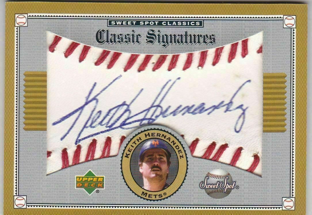 2002 Upper Deck Sweet Spot Classic Signatures Keith