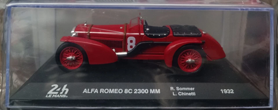 ALFA ROMEO 8C 2300 MM (1932) 24H LE MANS COLLECTION N.#65 1/43 - Immagine 2 di 4
