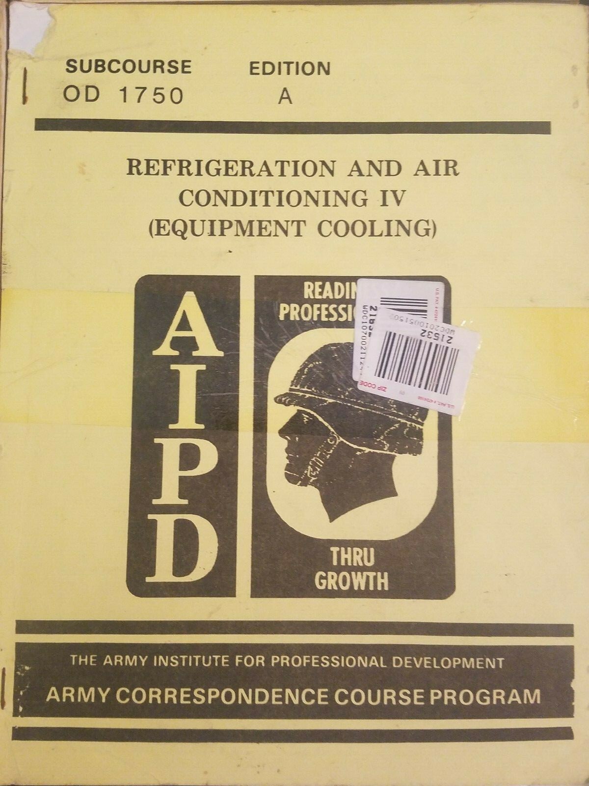 COMPLETE Army Subcourse Program Refrigeration and Air Conditioning