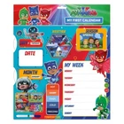 PJ Masks Activity Calendar My First Calendar Kids Planner Child Development