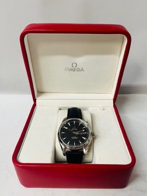 Omega Seamaster Aqua Terra 150m Men's Watch, Steel on Leather Strap, 43mm- NEW