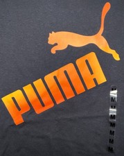 Puma, Short Sleeve, Logo T-shirt, Men  s Medium, Black, NWT