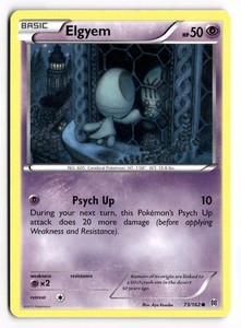 Elgyem 73/162 XY BREAKthrough Common