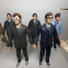 5 Doctor Who TENTH 10th Figures DAVID TENNANT Comes With a Sonic Screwdriver