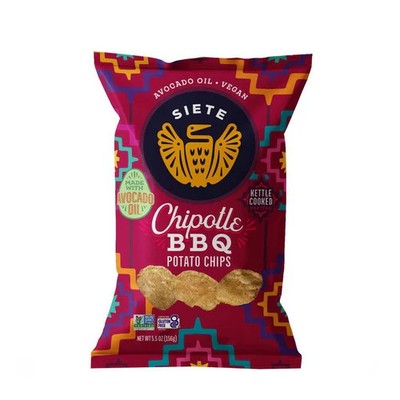 Chipotle BBQ Kettle Cooked Potato Chips 5.5 Oz (Case Of