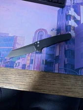 Protech Malibu Reverse Tanto Black DLC 1/100 Made Shotshow Exclusive - LNIB