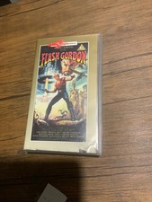 Flash Gordon VHS Video Tape Cult Classic 1980s Sci Fi Vintage 80s Film Retro