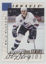 1997-98 Pinnacle Be A Player Auto Steve Staios #161 Auto 1k8a