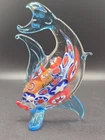 Vintage Hand Blown Tommasi Murano Glass Fish