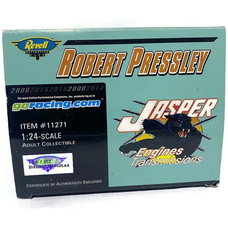 NASCAR Robert Pressley #77 Modelo Coche de Carreras Escala 1:24 Colección Revell Nuevo Foto 4 de 4