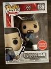 WWE Big Boss Man Gamestop Exclusive 135 funko pop
