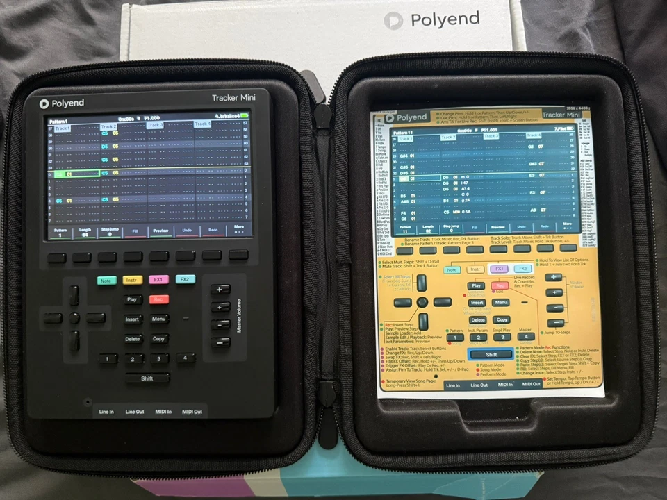 Polyend Tracker Mini + new 64gb micro sd + many samples and packs - Image 4 of 4