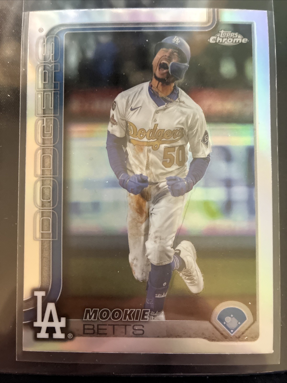 2025 Topps Chrome Image Variation #50 Mookie Betts