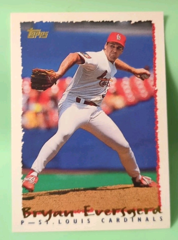 1995 Topps - Bryan Eversgerd #481 - St. Louis Cardinals 